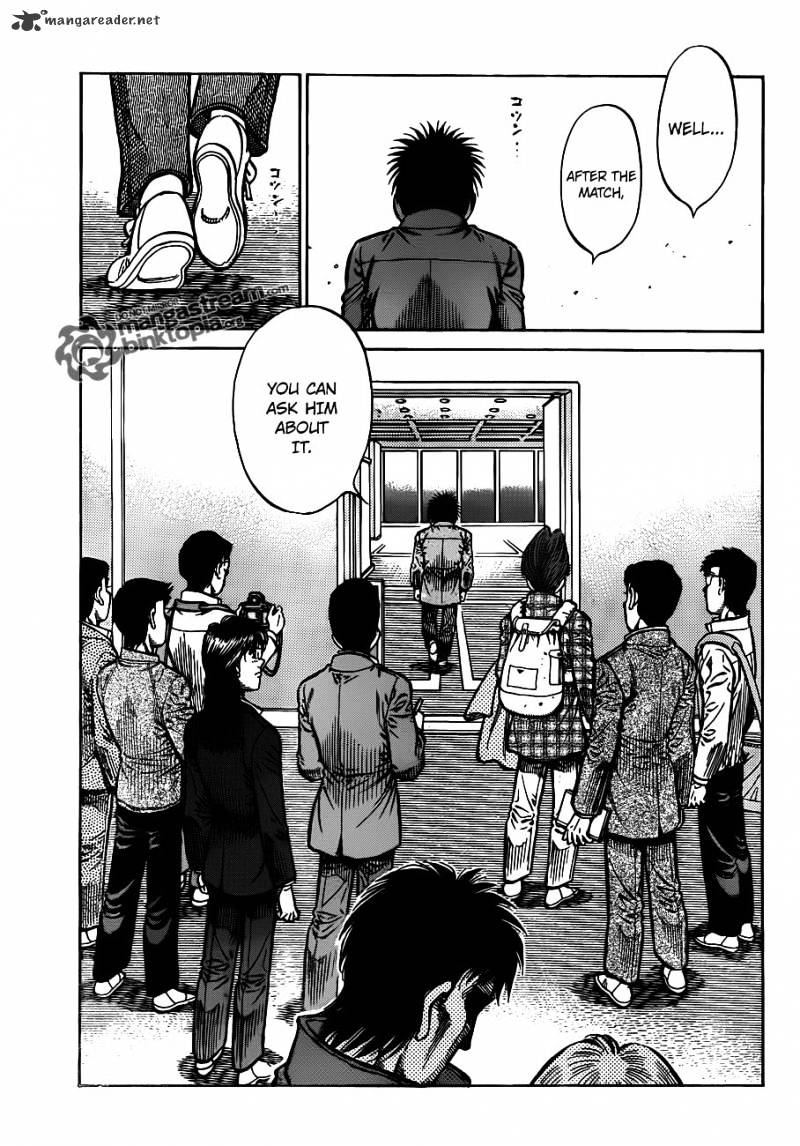 Hajime no Ippo: Fighting Spirit, Chapter 928 image 12